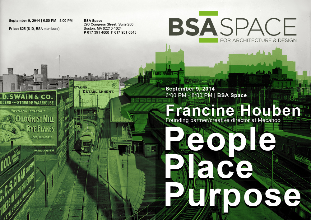 2014 09 05 Boston Society of Architects AIA People Place Purpose